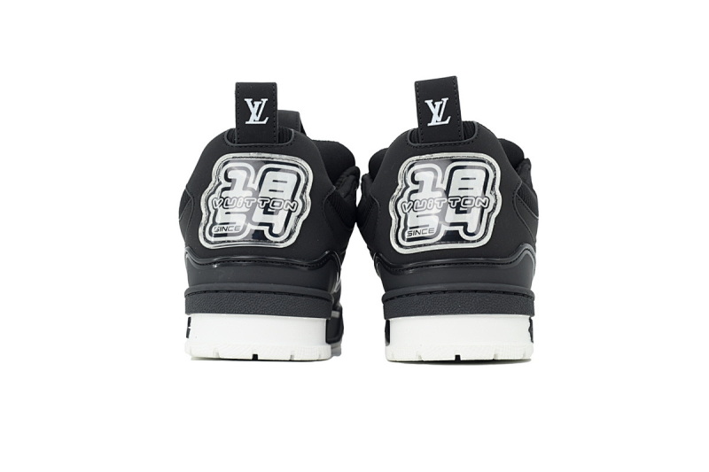 【EA0ET】SK8黑色 路易威登 LV休闲板鞋 LOUIS VUITTON Black
