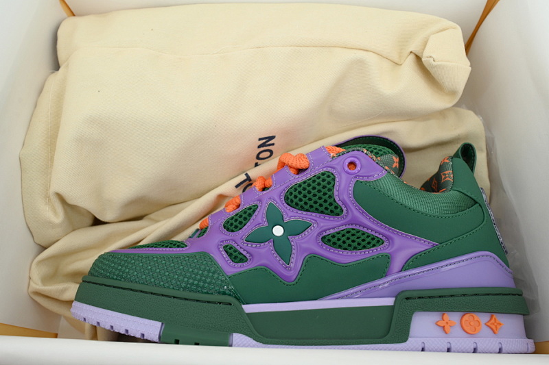 yupoo_292127_95bee13e.jpg 【EA0ET】SK8绿紫 路易威登 LV休闲板鞋 LOUIS VUITTON Green Purple