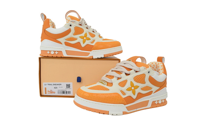 yupoo_292152_44d00a4f.jpg 【EA0ET】SK8白黄 路易威登 LV休闲板鞋 LOUIS VUITTON White And Yellow