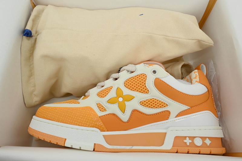 yupoo_292152_d03af42c.jpg 【EA0ET】SK8白黄 路易威登 LV休闲板鞋 LOUIS VUITTON White And Yellow