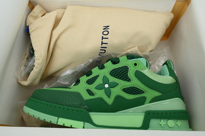 【EA0ET】SK8满绿 路易威登 LV休闲板鞋 LOUIS VUITTON Full Of Green