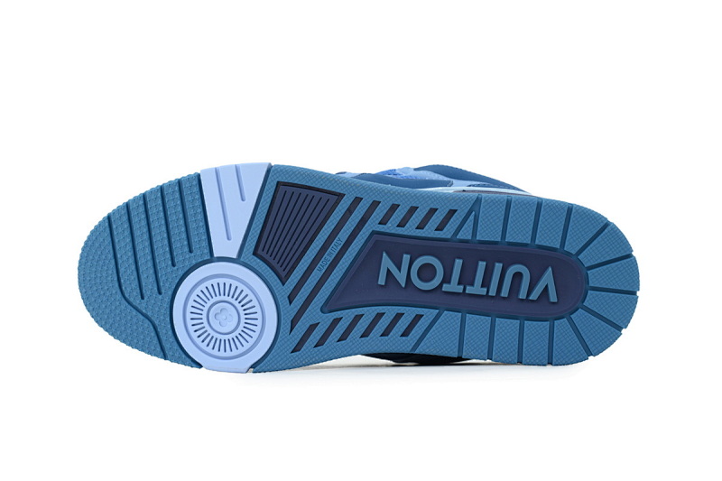 【EA0ET】SK8满蓝 路易威登 LV休闲板鞋 LOUIS VUITTON Full Blue