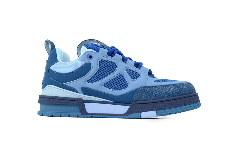 【EA0ET】SK8满蓝 路易威登 LV休闲板鞋 LOUIS VUITTON Full Blue