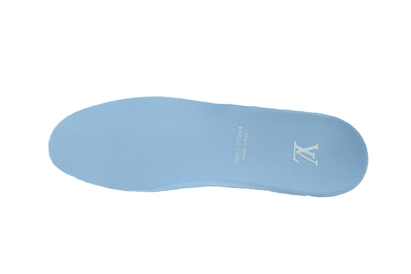 【EA0ET】SK8满蓝 路易威登 LV休闲板鞋 LOUIS VUITTON Full Blue