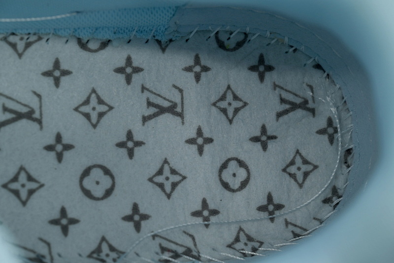 【EA0ET】SK8满蓝 路易威登 LV休闲板鞋 LOUIS VUITTON Full Blue