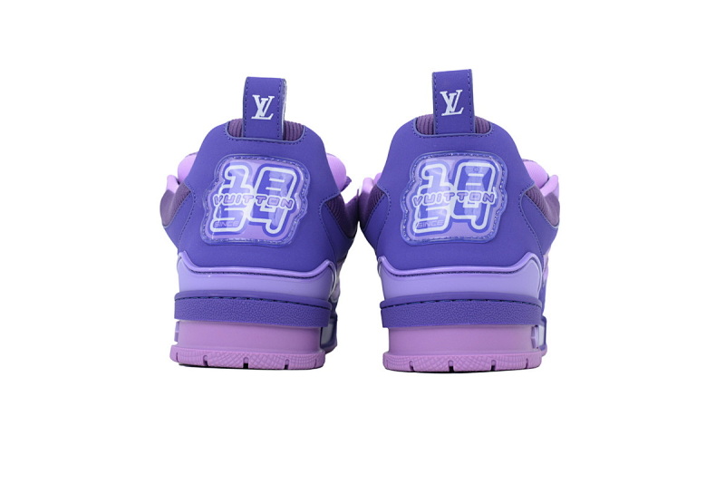 【EA0ET】SK8蓝紫 路易威登 LV休闲板鞋 LOUIS VUITTON  Blue Violet