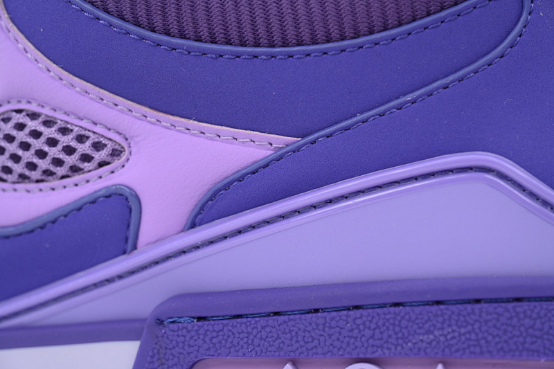 【EA0ET】SK8蓝紫 路易威登 LV休闲板鞋 LOUIS VUITTON  Blue Violet