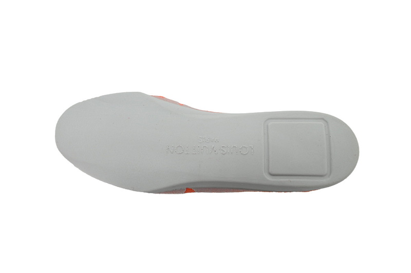 【EA0ET】SK8橘红 路易威登 LV休闲板鞋 LOUIS VUITTON Tangerine Peel