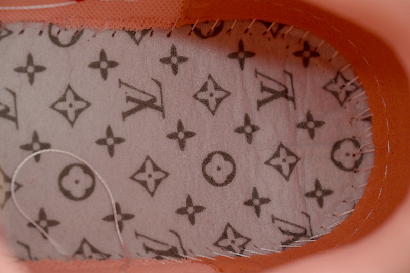 【EA0ET】SK8橘红 路易威登 LV休闲板鞋 LOUIS VUITTON Tangerine Peel