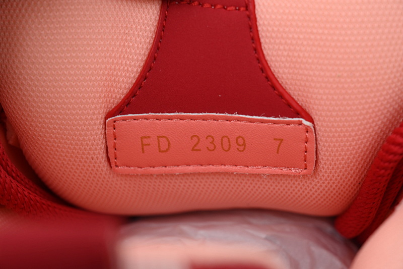 【EA0ET】SK8橘红 路易威登 LV休闲板鞋 LOUIS VUITTON Tangerine Peel