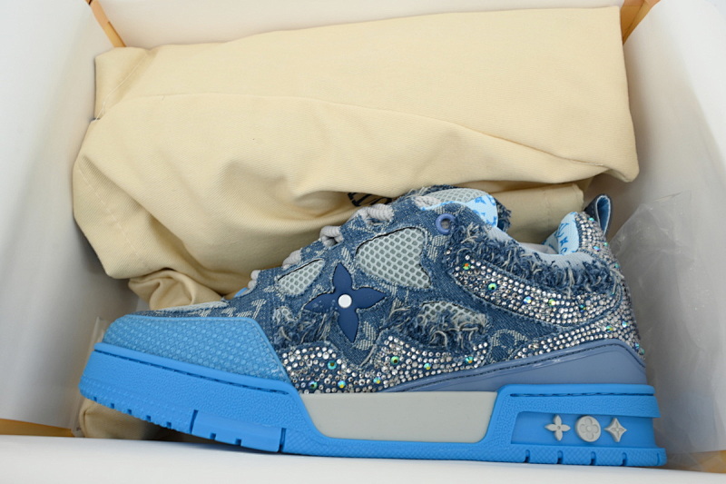 yupoo_292274_375a013d.jpg 【EA0ET】SK8蓝水钻 路易威登 LV休闲板鞋 LOUIS VUITTON Blue Water Diamond