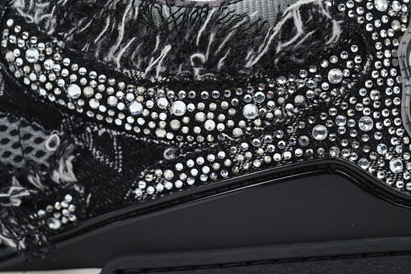 【EA0ET】SK8黑水钻 路易威登 LV休闲板鞋 LOUIS VUITTON Blackwater Diamond