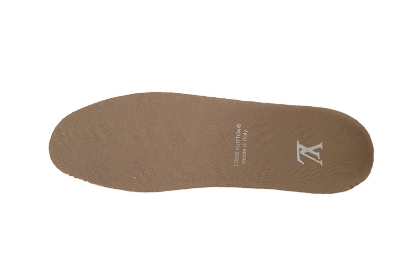 【EA0ET】SK8白棕钻面 路易威登 LV休闲板鞋 LOUIS VUITTON White Brown Diamond Surface