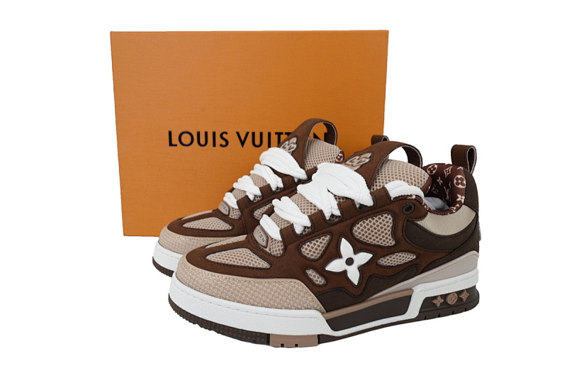 yupoo_292349_95ec4d25.jpg 【EA0ET】SK8白棕色 路易威登 LV休闲板鞋 LOUIS VUITTON White Brown