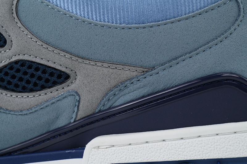 【EA0ET】SK8深灰蓝 路易威登 LV休闲板鞋 LOUIS VUITTON Slate Blue