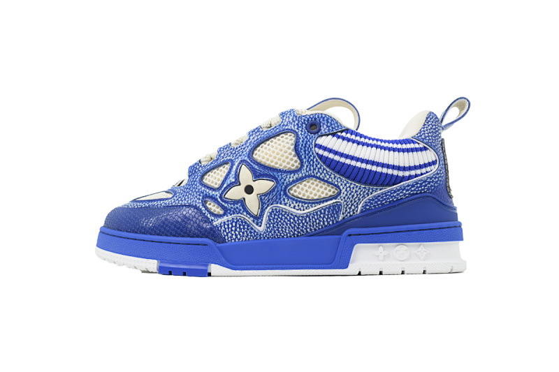yupoo_292514_069dbdae.jpg 【EA0ET】SK8新蓝色毛织 路易威登 LV休闲板鞋 LOUIS VUITTON New Blue Woolen Fabric