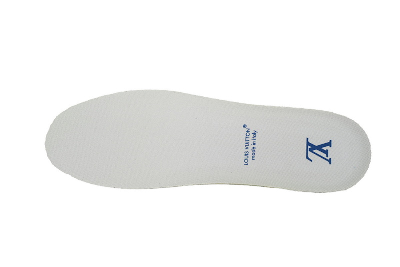 【EA0ET】SK8新蓝色毛织 路易威登 LV休闲板鞋 LOUIS VUITTON New Blue Woolen Fabric
