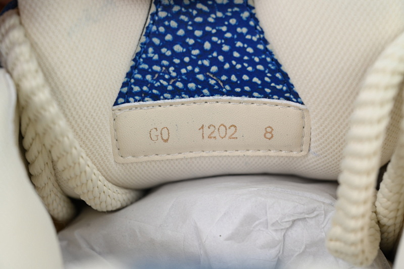 【EA0ET】SK8新蓝色毛织 路易威登 LV休闲板鞋 LOUIS VUITTON New Blue Woolen Fabric