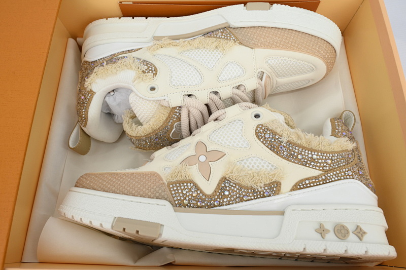 yupoo_292650_70fe84c7.jpg 【EA0ET】SK8马毛杏钻 路易威登 LV休闲板鞋 LOUIS VUITTON Ma Mao Apricot Diamond