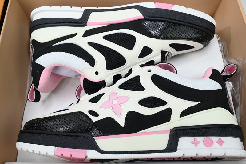 【EA0ET】SK8黑粉 路易威登 LV休闲板鞋 LOUIS VUITTON Trainer