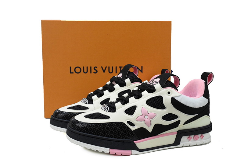 【EA0ET】SK8黑粉 路易威登 LV休闲板鞋 LOUIS VUITTON Trainer