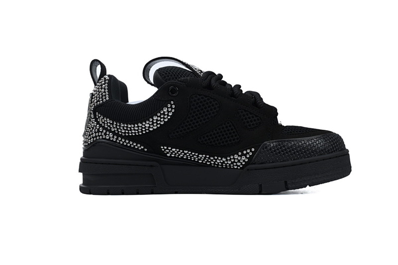 【EA0ET】SK8黑钻 路易威登 LV休闲板鞋 LOUIS VUITTON Trainer