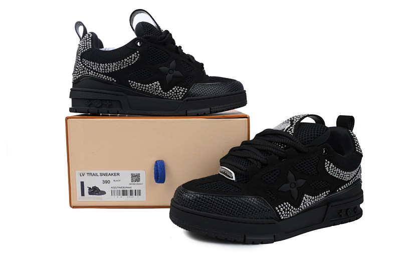 【EA0ET】SK8黑钻 路易威登 LV休闲板鞋 LOUIS VUITTON Trainer
