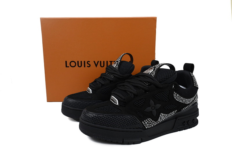 【EA0ET】SK8黑钻 路易威登 LV休闲板鞋 LOUIS VUITTON Trainer