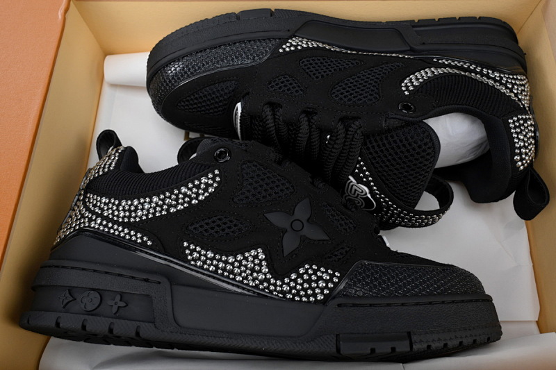 【EA0ET】SK8黑钻 路易威登 LV休闲板鞋 LOUIS VUITTON Trainer