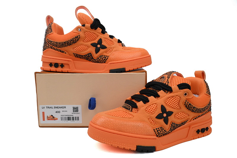 【EA0ET】SK8橙钻 路易威登 LV休闲板鞋 LOUIS VUITTON Trainer