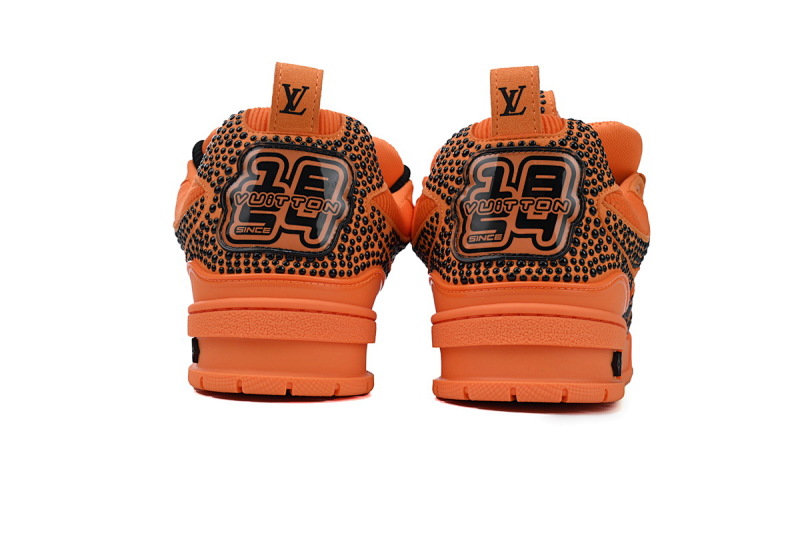 【EA0ET】SK8橙钻 路易威登 LV休闲板鞋 LOUIS VUITTON Trainer