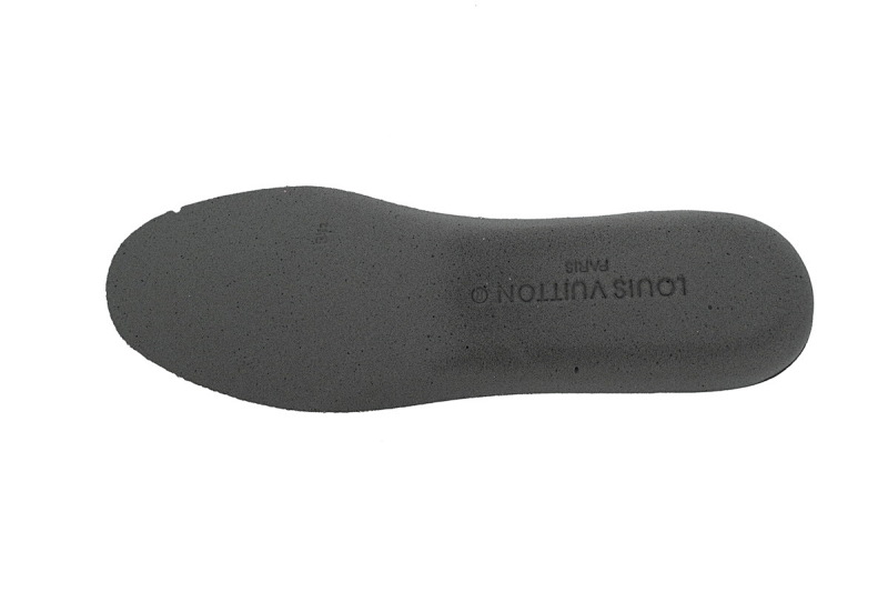 【EA0ET】SK8黑灰 路易威登皮革系带时尚板鞋 1AC52M Louis Vuitton Leather lace up Fashionable Board Shoes Black Gray