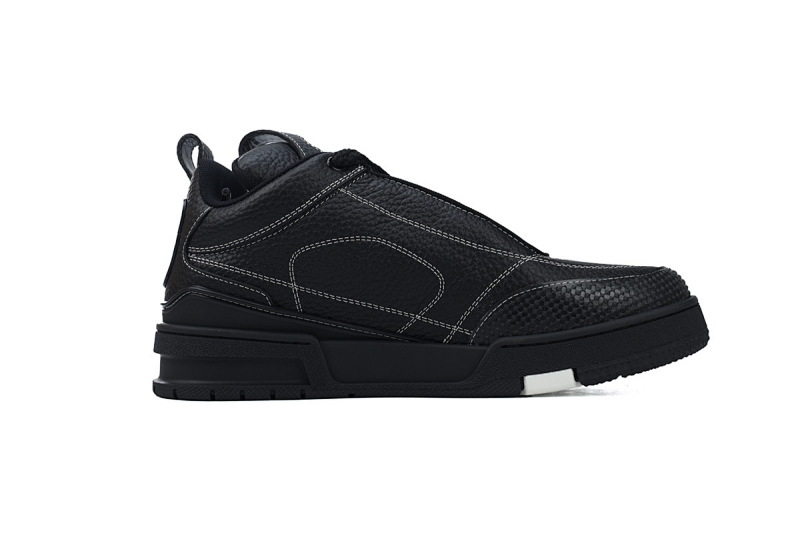 yupoo_292956_9e343eed.jpg 【EA0ET】SKATE黑色 LV板鞋 Louis Vuitton Skate Black 皮革系带 低帮时尚板鞋