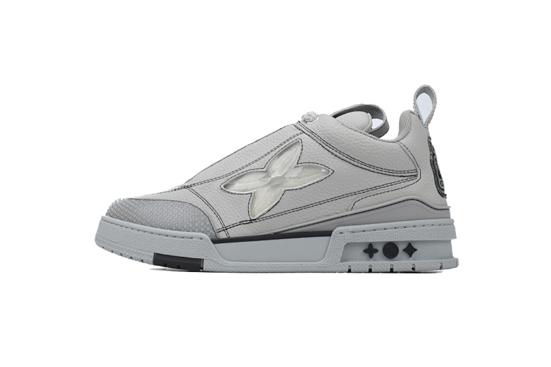 yupoo_292978_e4bb26f1.jpg 【EA0ET】SKATE灰色 LV板鞋 Louis Vuitton Skate Grey 皮革系带 低帮时尚板鞋