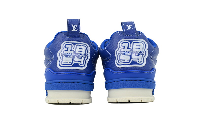 yupoo_293000_3fb55fad.jpg 【EA0ET】SKATE蓝色 LV板鞋 Louis Vuitton Skate Blue 皮革系带 低帮时尚板鞋
