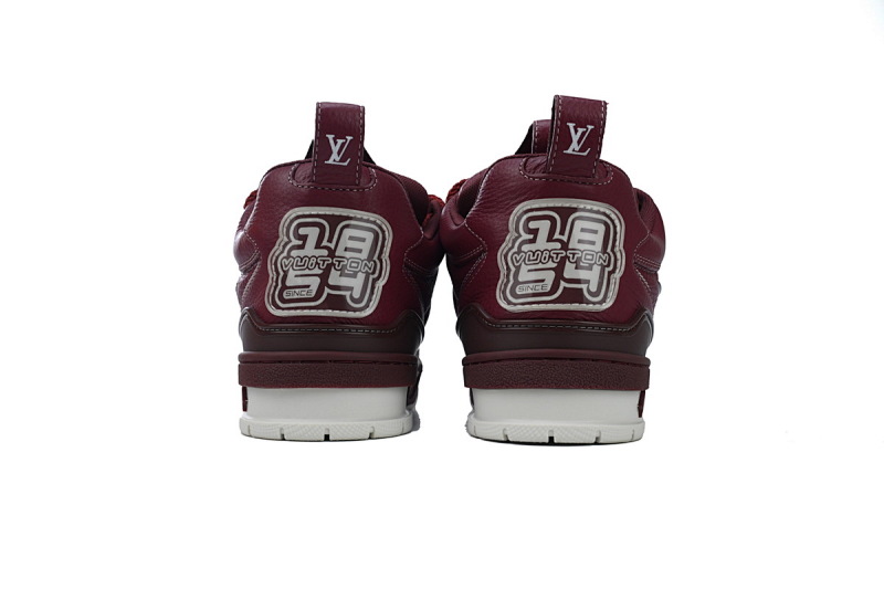 yupoo_293022_059f82ff.jpg 【EA0ET】SKATE酒红 LV板鞋 Louis Vuitton Skate Wine 皮革系带 低帮时尚板鞋