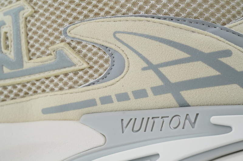 【CA1LJ】LJ米白 路易威登 LV休闲时尚跑鞋 Louis Vuitton Tatic Runner Sneaker "White"