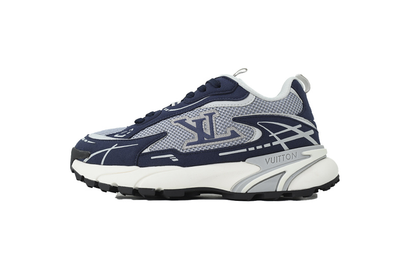 【CA1LJ】LJ灰蓝 路易威登 LV休闲时尚跑鞋 Louis Vuitton Tatic Runner Sneaker "Slate Blue"