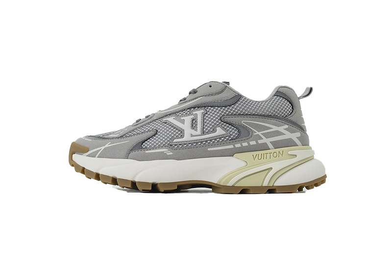 【DA0YJ】灰色 路易威登 LV休闲时尚跑鞋 Louis Vuitton Tatic Runner Sneaker "Grey"