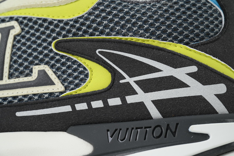 【DA0YJ】灰彩 路易威登 LV休闲时尚跑鞋 Louis Vuitton Tatic Runner Sneaker "Anthracite"