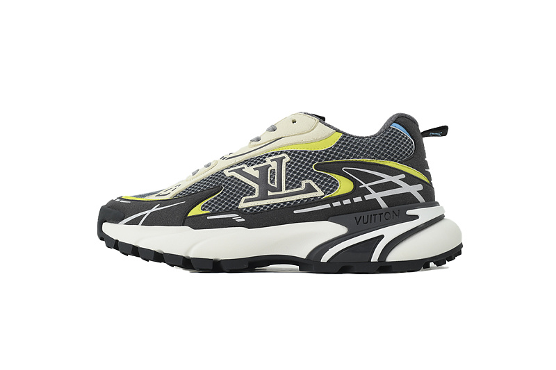 【DA0YJ】灰彩 路易威登 LV休闲时尚跑鞋 Louis Vuitton Tatic Runner Sneaker "Anthracite"
