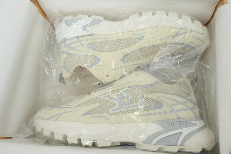 【DA0YJ】米白 路易威登 LV休闲时尚跑鞋 Louis Vuitton Tatic Runner Sneaker "White"