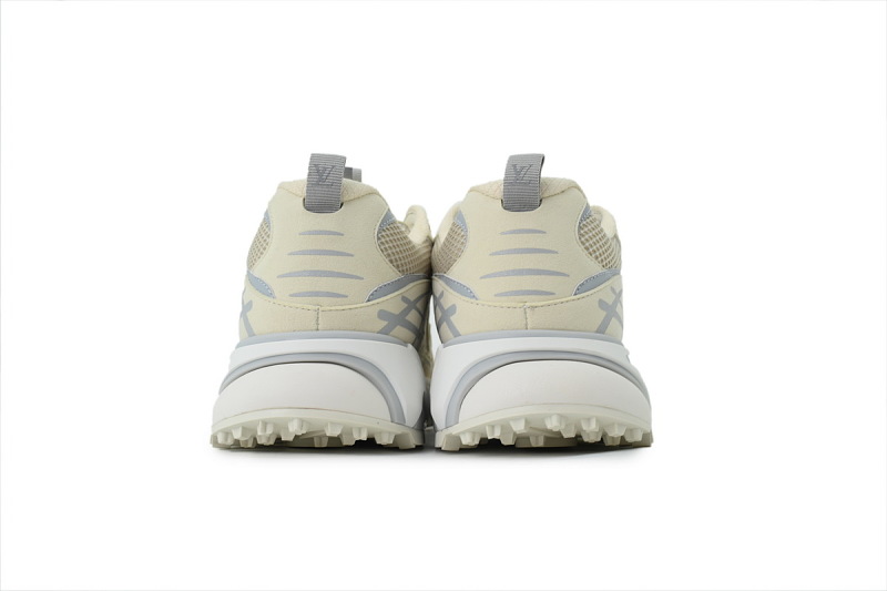 【DA0YJ】米白 路易威登 LV休闲时尚跑鞋 Louis Vuitton Tatic Runner Sneaker "White"