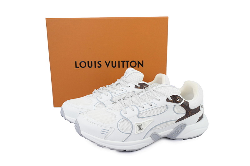【EA5ET】白网 路易威登 LV休闲时尚网面跑鞋 LV Olympia White