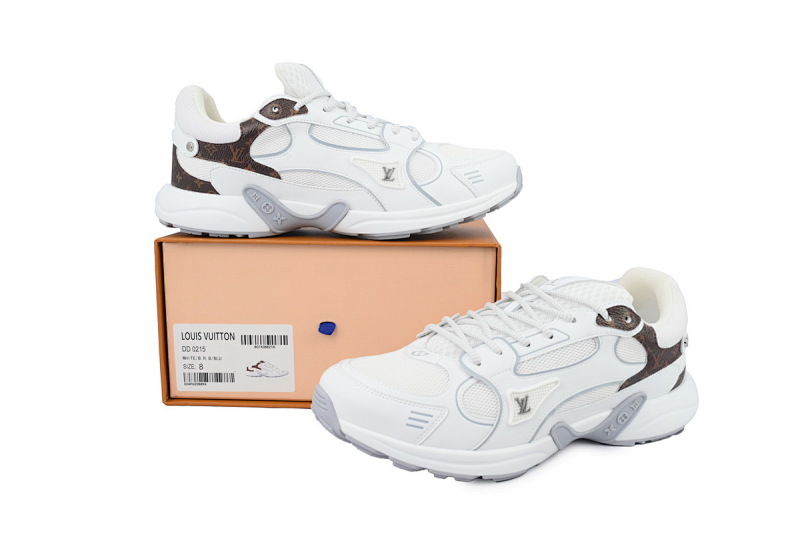 【EA5ET】白网 路易威登 LV休闲时尚网面跑鞋 LV Olympia White