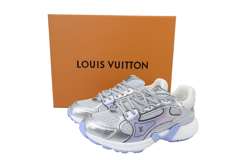 【EA5ET】紫网 路易威登 LV休闲时尚网面跑鞋  LV Olympia Purple