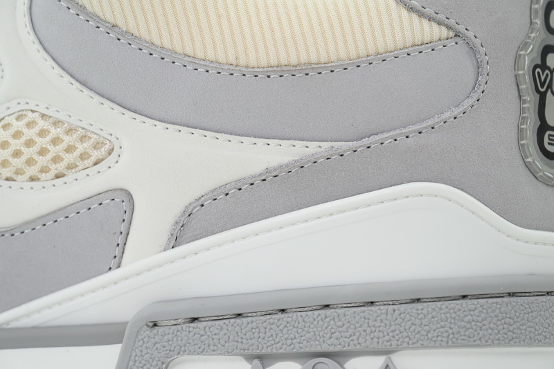 【FA5ET】SK8灰色 路易威登 顶级芯片版LV SK8休闲板鞋 Louis Vuitton Sneakers Grey