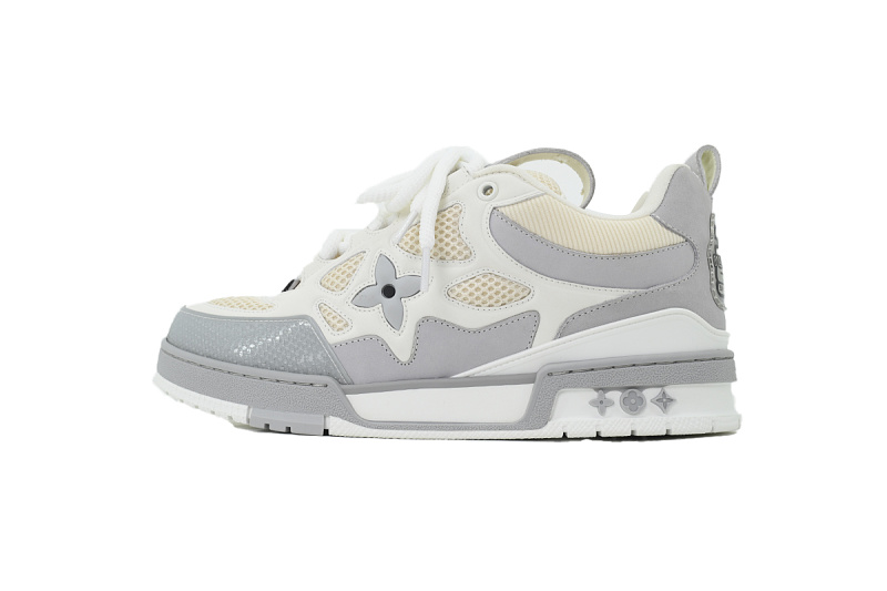 yupoo_293376_5f9f2fda.jpg 【FA5ET】SK8灰色 路易威登 顶级芯片版LV SK8休闲板鞋 Louis Vuitton Sneakers Grey