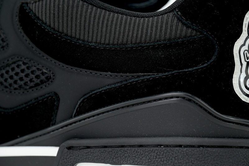 【FA5ET】SK8黑色 路易威登 顶级芯片版LV SK8休闲板鞋 Louis Vuitton Sneakers Black