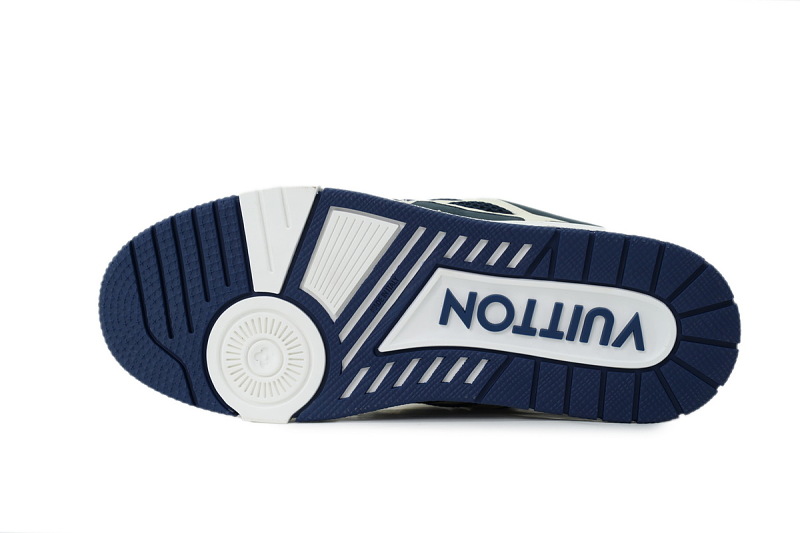 【FA5ET】SK8蓝色 路易威登 顶级芯片版LV SK8休闲板鞋 Louis Vuitton Sneakers Blue